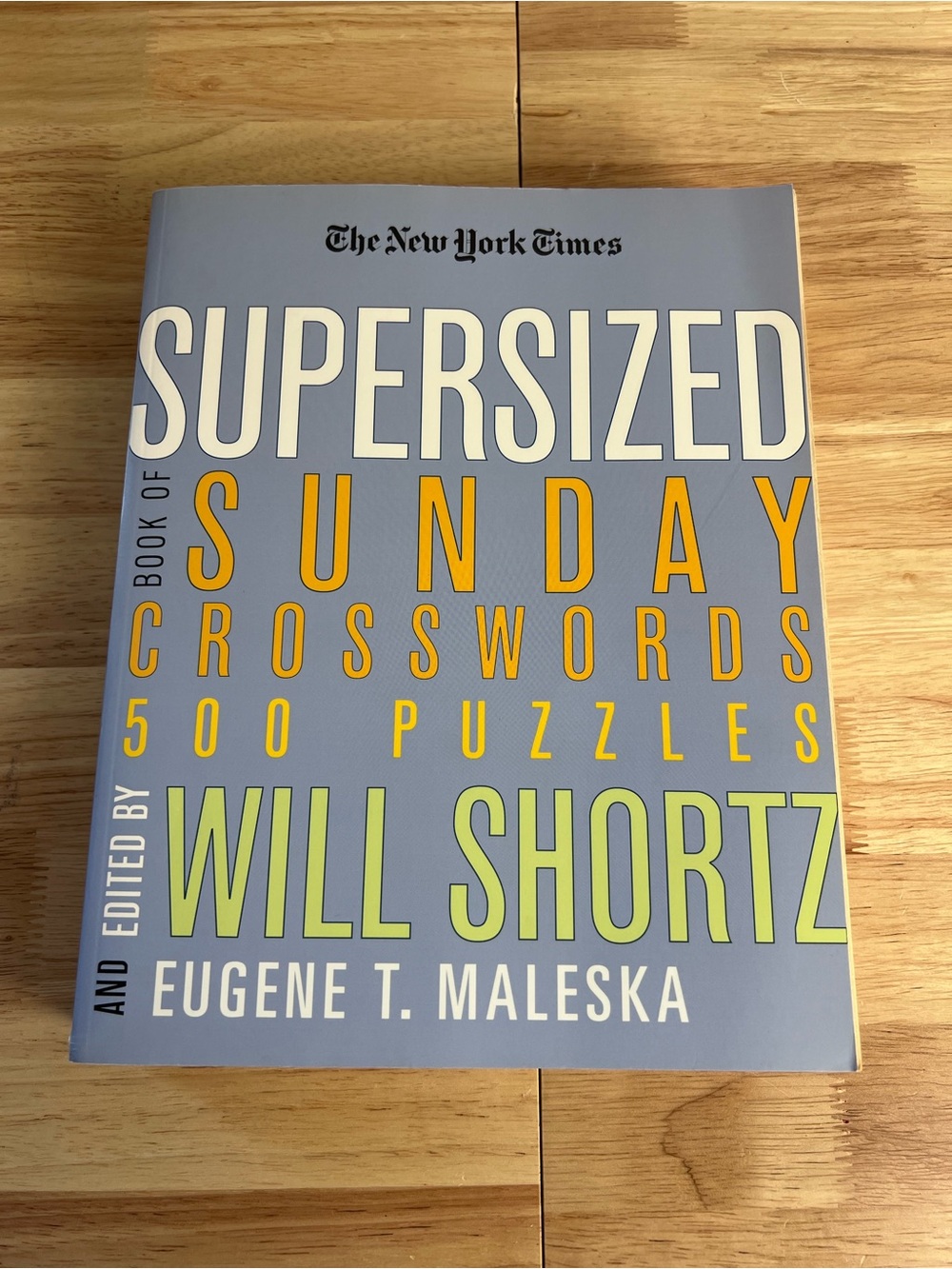 The Biggest Collection of Sunday Crosswords - Blue Cover